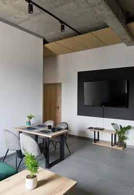 Telewizja i/lub zestaw kina domowego w obiekcie Apartamenty Dworcowa 60
