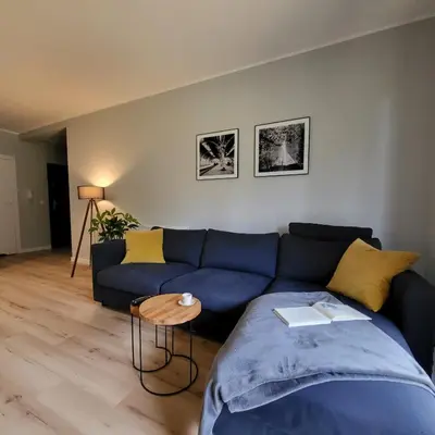 Część wypoczynkowa w obiekcie Apartament Vincent