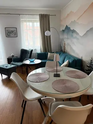 Część wypoczynkowa w obiekcie Apartament 19 Delux- Bliżej Zdroju