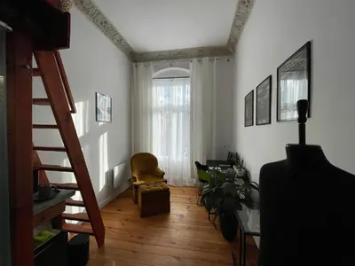 Telewizja i/lub zestaw kina domowego w obiekcie Pokój nr 17