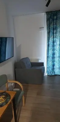 Część wypoczynkowa w obiekcie LuxuryCity Apartment with Terrace