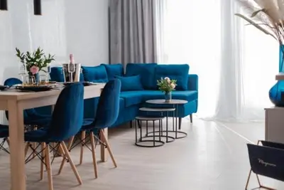 Część wypoczynkowa w obiekcie Silvia Apartment Gliwice Karolinki 78