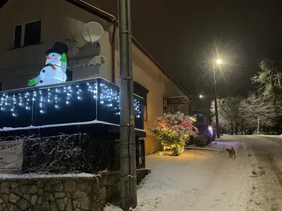 Obiekt Fantazja Góra Św Anny zimą