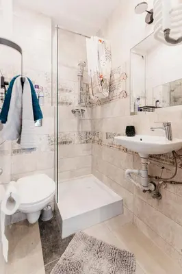 Łazienka w obiekcie Nocosfera Apartament Górnośląski