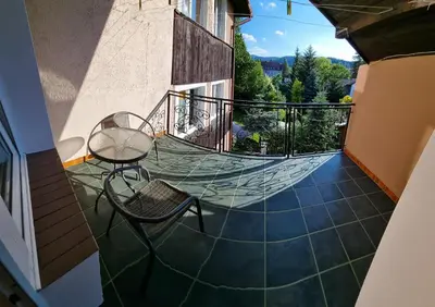 Balkon lub taras w obiekcie Pokoje Gościnne