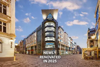Widok na miasto Wrocław z tego hotelu