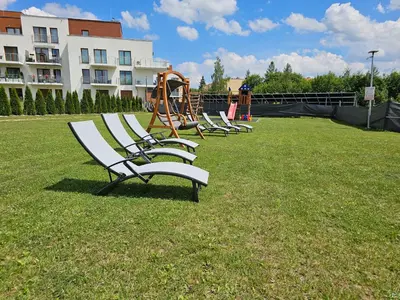 Ogród w obiekcie Wichrowe Wzgórze Lark House