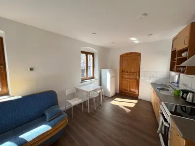 Kuchnia lub aneks kuchenny w obiekcie Apartament w centrum Świdnicy