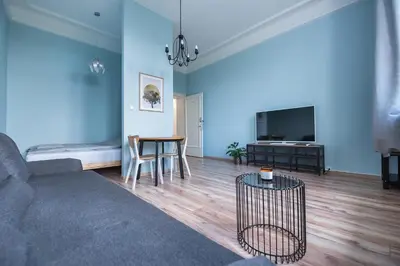 Telewizja i/lub zestaw kina domowego w obiekcie Apartamenty Piłsudskiego