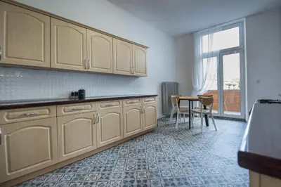 Kuchnia lub aneks kuchenny w obiekcie Apartamenty Piłsudskiego