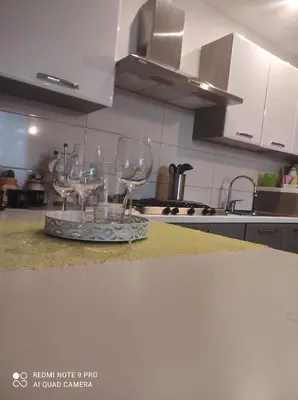 Kuchnia lub aneks kuchenny w obiekcie Apartamenty centrum