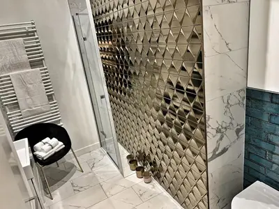 Łazienka w obiekcie IDYLLA Apartamenty w sercu Wrocławia na Ostrowie Tumskim