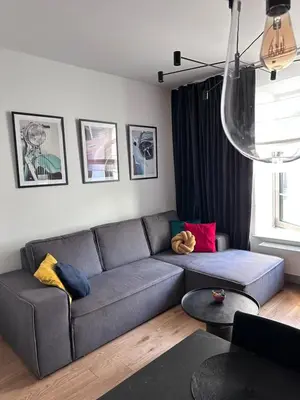 Część wypoczynkowa w obiekcie IDYLLA Apartamenty w sercu Wrocławia na Ostrowie Tumskim