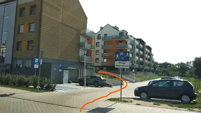 Okolica w pobliżu tego apartamentu
