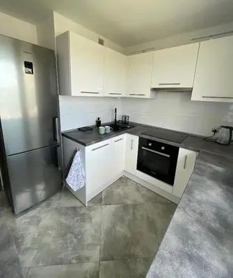 Kuchnia lub aneks kuchenny w obiekcie Apartament Wałbrzych