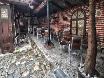 Restauracja lub miejsce do jedzenia w obiekcie Karczma Rzym