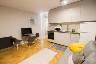 Kuchnia lub aneks kuchenny w obiekcie Happy Apartments Old Town