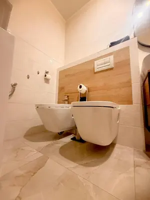 Łazienka w obiekcie Luna Deluxe Olimpia Port