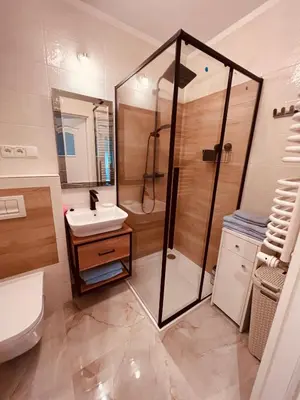 Łazienka w obiekcie Luna Deluxe Olimpia Port