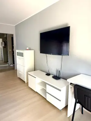 Telewizja i/lub zestaw kina domowego w obiekcie Luna Deluxe Olimpia Port