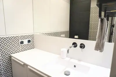 Łazienka w obiekcie Piękny apartament w zielonej dzielnicy Wrocławia