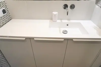 Łazienka w obiekcie Piękny apartament w zielonej dzielnicy Wrocławia