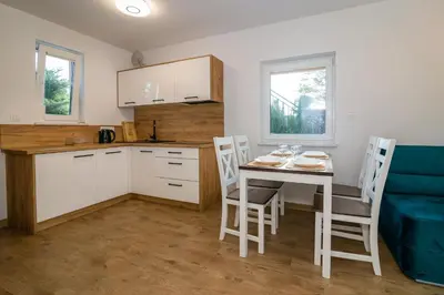 Kuchnia lub aneks kuchenny w obiekcie Apartament Marta