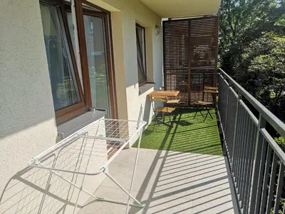 Balkon lub taras w obiekcie Apartament Marzenie 8 - Opole