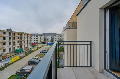 Budynek, w którym mieści się apartament