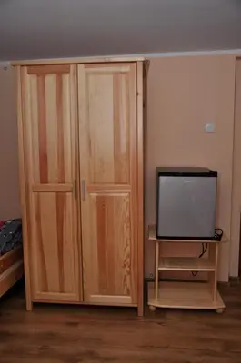 Telewizja i/lub zestaw kina domowego w obiekcie Noclegi U Andrzeja