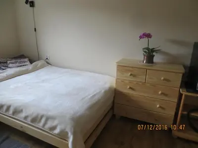 Łóżko lub łóżka w pokoju w obiekcie Noclegi U Andrzeja