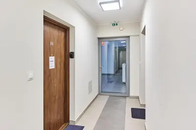Plan piętra w obiekcie Apartment Wrocław Swojczyce by Noclegi Renters