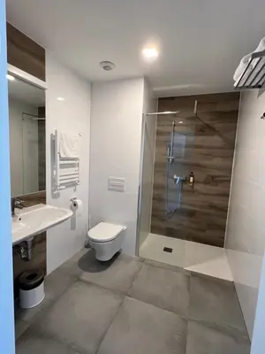 Łazienka w obiekcie Aparthotel Apartamenty Czarna Góra 414