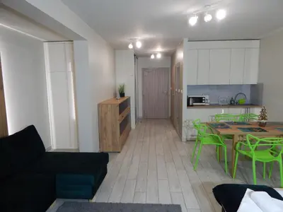 Kuchnia lub aneks kuchenny w obiekcie AGAT Apartament Czarna Góra