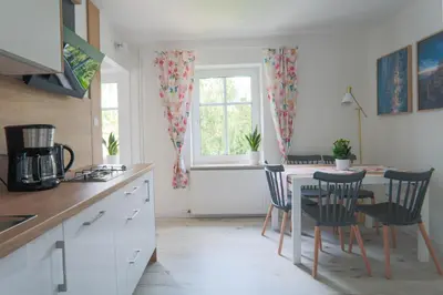 Kuchnia lub aneks kuchenny w obiekcie Apartament Petunia