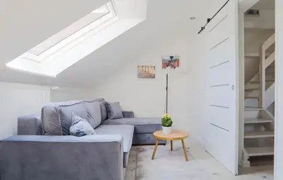 Część wypoczynkowa w obiekcie Apartament Petunia