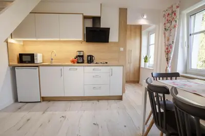 Kuchnia lub aneks kuchenny w obiekcie Apartament Petunia