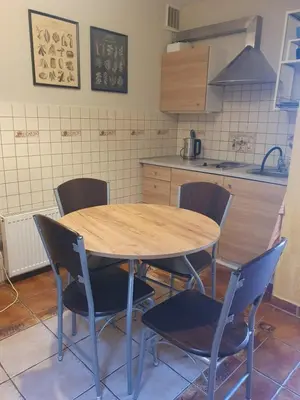 Kuchnia lub aneks kuchenny w obiekcie Pokoje Babie Lato