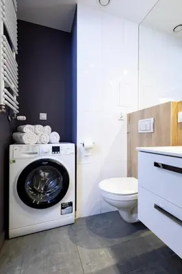 Łazienka w obiekcie Apartamenty niedaleko dworca od WroclawApartament-pl
