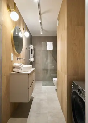 Łazienka w obiekcie Apartamenty niedaleko dworca od WroclawApartament-pl