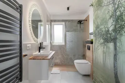 Łazienka w obiekcie Apartamenty Pod Cisem Lux