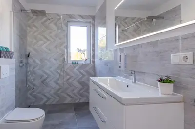 Łazienka w obiekcie Apartamenty Pod Cisem Lux