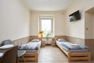 Łóżko lub łóżka w pokoju w obiekcie Apartamenty P7 Dzierżoniów