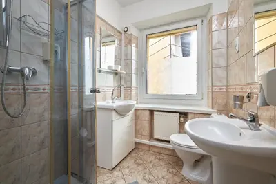 Łazienka w obiekcie Apartamenty P7 Dzierżoniów