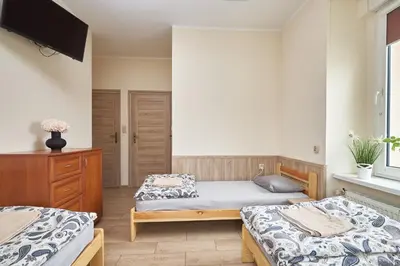 Łóżko lub łóżka w pokoju w obiekcie Apartamenty P7 Dzierżoniów