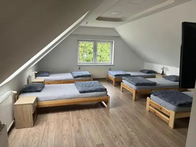 Łóżko lub łóżka w pokoju w obiekcie Apartamenty P7 Dzierżoniów