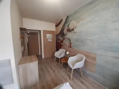 Część wypoczynkowa w obiekcie Pokoje Za Kinem