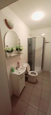 Łazienka w obiekcie Hostel CION