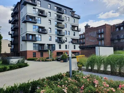 Budynek, w którym mieści się apartament