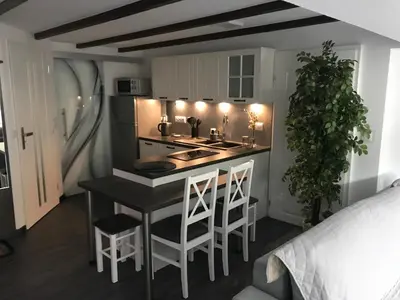 Kuchnia lub aneks kuchenny w obiekcie Skalny ogród